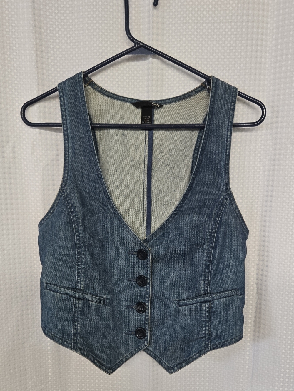 H&M Denim Blue Vest